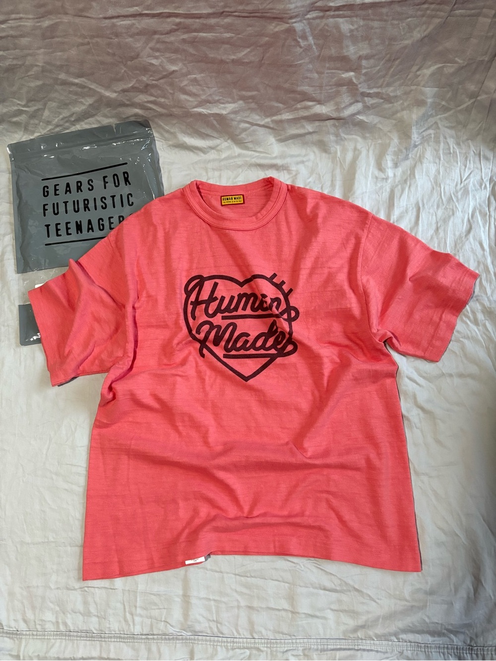 💟 Human Made Men’s XL Orange  Heart Logo Tee